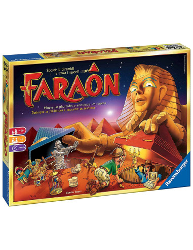Ravensburger Faraon Juego de mesa Viaje aventura