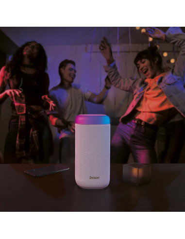 Hama Shine 2.0 Altavoz portátil estéreo Blanco 30 W