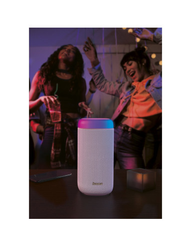 Hama Shine 2.0 Altavoz portátil estéreo Blanco 30 W