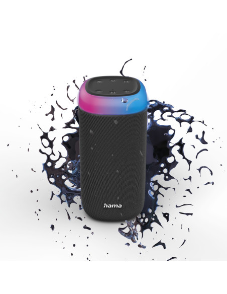 Hama Shine 2.0 Altavoz portátil estéreo Negro 30 W