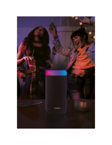 Hama Shine 2.0 Altavoz portátil estéreo Negro 30 W