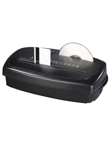 Hama | Destructora de papel, con ranura para destruir CD y Blu-ray, Color negro.