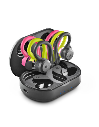 NGS ARTICA JOGGER Auriculares Inalámbrico Dentro de oído Llamadas Música Bluetooth Negro, Verde claro, Rosa