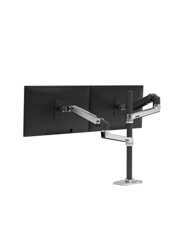 Ergotron LX Series LX Dual Stacking Arm Tall Pole 101,6 cm (40") Escritorio Aluminio