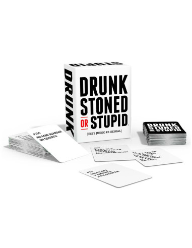 Asmodee Drunk Stoned or Stupid Juego De Cartas Partido