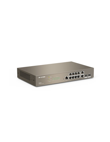 IP-COM Networks G5312F switch Gestionado L3 Gigabit Ethernet (10 100 1000) 1U Marrón