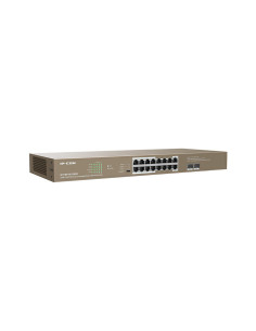 IP-COM Networks G1118P-16-250W switch No administrado Gigabit Ethernet (10 100 1000) Energía sobre Ethernet (PoE) Marrón 2