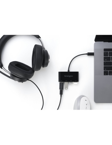 Kensington Hub USB-C CH1200 de 4 puertos a 10 Gbps
