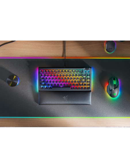 Razer BlackWidow V4 teclado Juego USB QWERTY Inglés de EE. UU. Negro