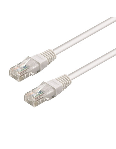 WP WPC-PAT-5U005W cable de red Blanco 0,5 m Cat5e U UTP (UTP)