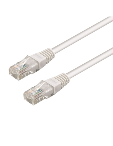 WP WPC-PAT-5U005W cable de red Blanco 0,5 m Cat5e U UTP (UTP)