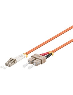 WP WPC-FP1-6LCSC-100 Cable de fibra óptica e InfiniBand 10 m LC SC Naranja