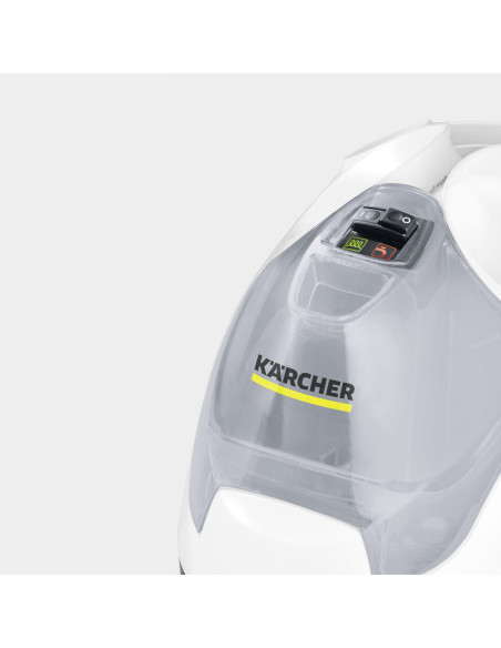 Kärcher SC 4 EasyFix IRON Limpiador a vapor de cilindro 0,8 L 2000 W Negro, Blanco