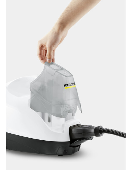 Kärcher SC 4 EasyFix IRON Limpiador a vapor de cilindro 0,8 L 2000 W Negro, Blanco