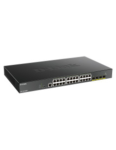 D-Link DGS-1250-28XMP Gestionado L3 Gigabit Ethernet (10 100 1000) Energía sobre Ethernet (PoE) Negro 2
