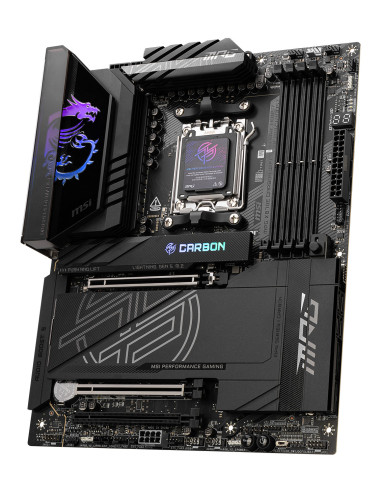 MSI MPG X870E CARBON WIFI placa base AMD X870E Zócalo AM5 ATX