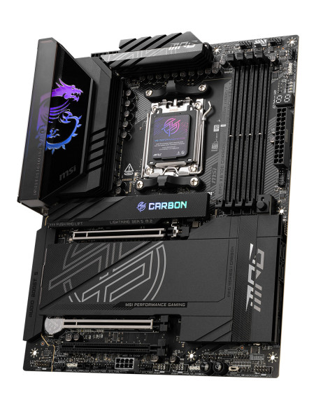 MSI MPG X870E CARBON WIFI placa base AMD X870E Zócalo AM5 ATX