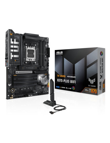 ASUS TUF GAMING X870-PLUS WIFI AMD X870 Zócalo AM5 ATX