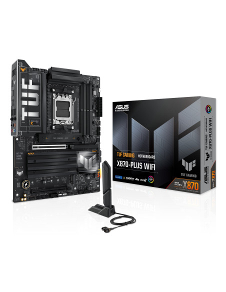ASUS TUF GAMING X870-PLUS WIFI AMD X870 Zócalo AM5 ATX