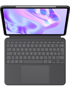 Logitech Combo Touch QWERTZ Alemán Smart Connector Grafito 2