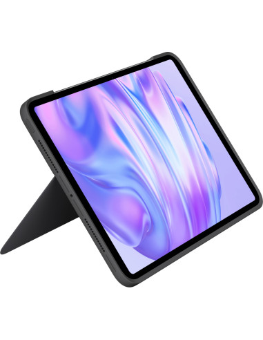 Logitech Combo Touch QWERTZ Alemán Smart Connector Grafito