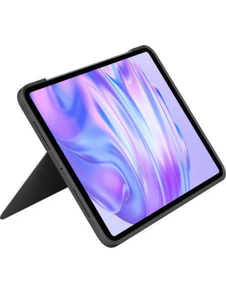 Logitech Combo Touch QWERTZ Alemán Smart Connector Grafito