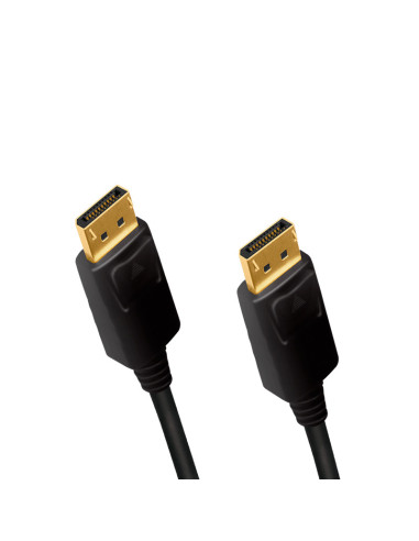 LogiLink CD0101 cable DisplayPort 2 m Negro