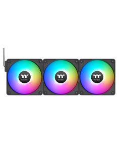 Thermaltake CL-F192-PL12SW-A sistema de refrigeración para ordenador Carcasa del ordenador Ventilador 12 cm Negro 3 pieza(s) 2