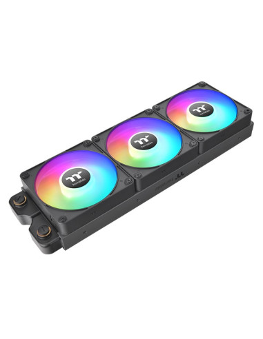 Thermaltake CL-F192-PL12SW-A sistema de refrigeración para ordenador Carcasa del ordenador Ventilador 12 cm Negro 3 pieza(s)