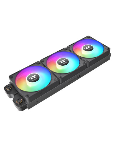 Thermaltake CL-F192-PL12SW-A sistema de refrigeración para ordenador Carcasa del ordenador Ventilador 12 cm Negro 3 pieza(s)
