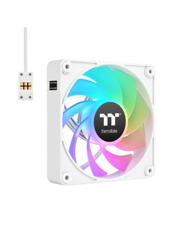 Thermaltake CL-F195-PL14SW-A sistema de refrigeración para ordenador Carcasa del ordenador Ventilador 14 cm Blanco 3 pieza(s)