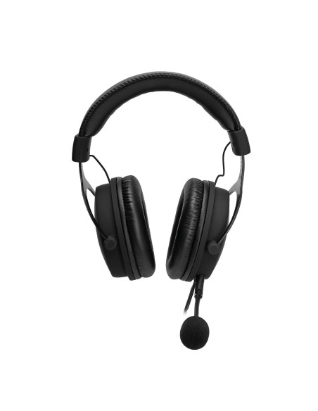Savio NEXUS Auriculares Alámbrico Casco Juego Negro