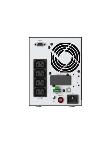 Conceptronic ZEUS52E1K sistema de alimentación ininterrumpida (UPS) Doble conversión (en línea) 1 kVA 900 W 4 salidas AC