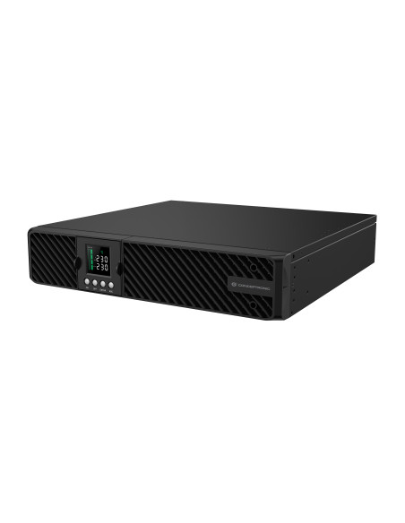 Conceptronic ZEUS51E1K sistema de alimentación ininterrumpida (UPS) Doble conversión (en línea) 1 kVA 1000 W 8 salidas AC