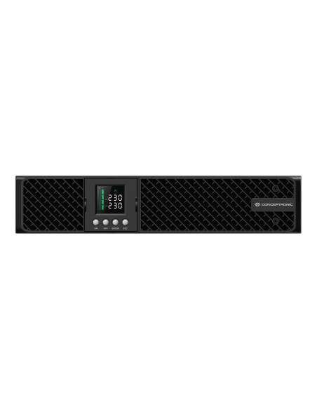 Conceptronic ZEUS51E1K sistema de alimentación ininterrumpida (UPS) Doble conversión (en línea) 1 kVA 1000 W 8 salidas AC