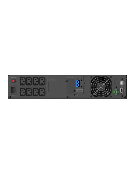 Conceptronic ZEUS51E1K sistema de alimentación ininterrumpida (UPS) Doble conversión (en línea) 1 kVA 1000 W 8 salidas AC