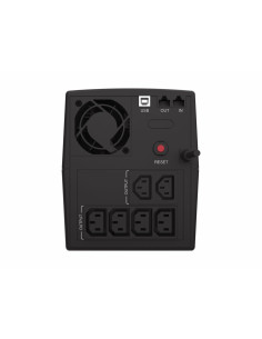 Conceptronic ZEUS08E sistema de alimentación ininterrumpida (UPS) Línea interactiva 1,5 kVA 900 W 6 salidas AC 2