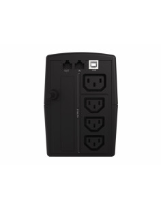 Conceptronic ZEUS07E sistema de alimentación ininterrumpida (UPS) Línea interactiva 1 kVA 600 W 4 salidas AC 2