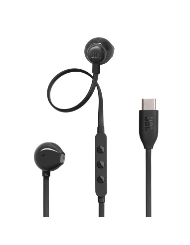 JBL Tune 305C Auriculares Alámbrico Dentro de oído Llamadas Música USB Tipo C Negro