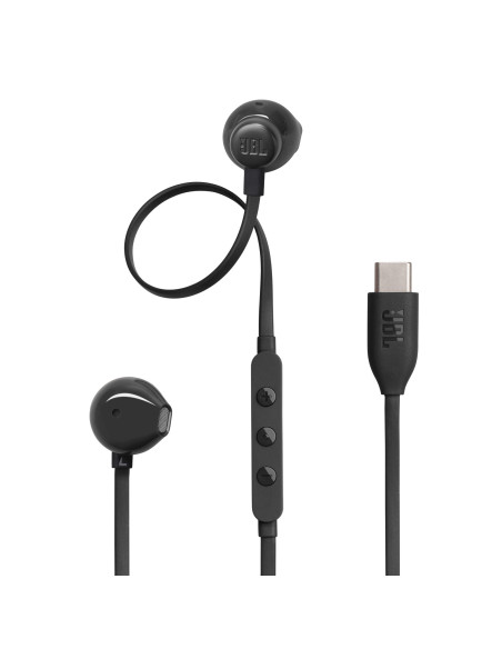 JBL Tune 305C Auriculares Alámbrico Dentro de oído Llamadas Música USB Tipo C Negro