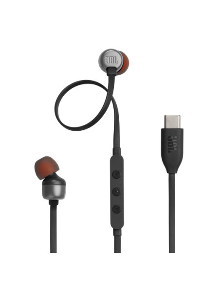 JBL Tune 310C Auriculares Alámbrico Dentro de oído Llamadas Música USB Tipo C Negro