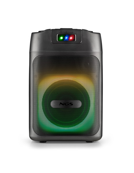NGS WILD CLUB Altavoz portátil estéreo Negro 80 W