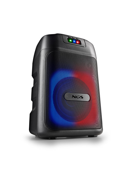 NGS WILD CLUB Altavoz portátil estéreo Negro 80 W