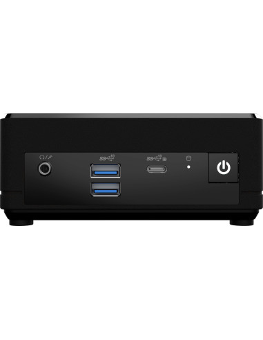 MSI Cubi N ADL-047BES 0,69 l tamaño PC Negro N100
