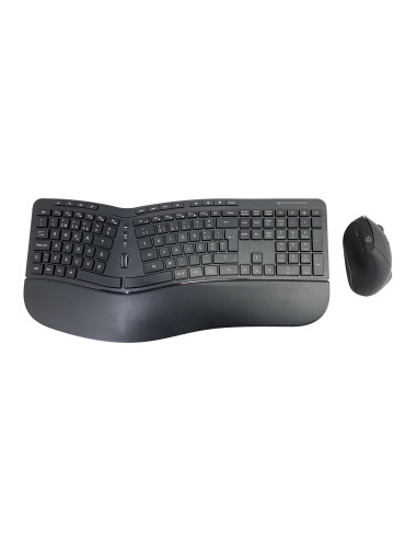 Conceptronic ORAZIO02PT teclado Ratón incluido Oficina RF inalámbrico QWERTY Portugués Negro