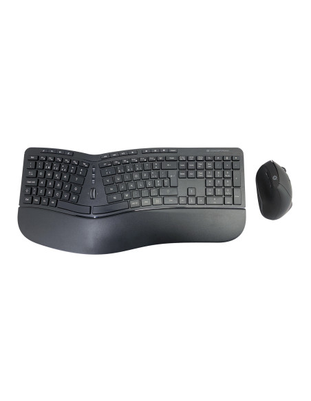 Conceptronic ORAZIO02PT teclado Ratón incluido Oficina RF inalámbrico QWERTY Portugués Negro