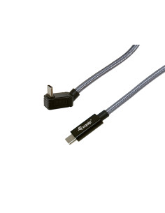 Equip 128423 Cable USB 3.2 Gen 2x2 C a conector C U, 3,0 m, negro, M M, PD240W, 4K 60 Hz, 20 Gbps 2