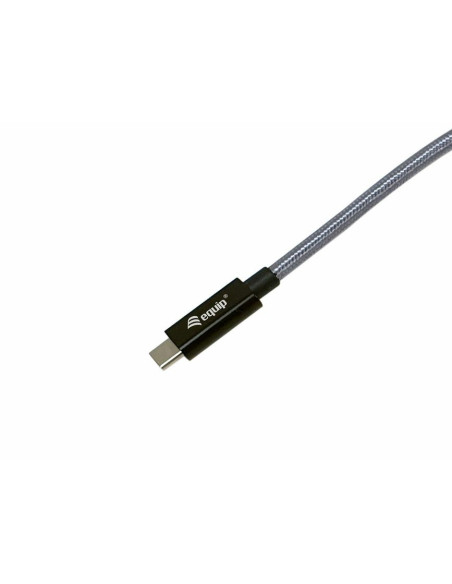 Equip 128423 Cable USB 3.2 Gen 2x2 C a conector C U, 3,0 m, negro, M M, PD240W, 4K 60 Hz, 20 Gbps