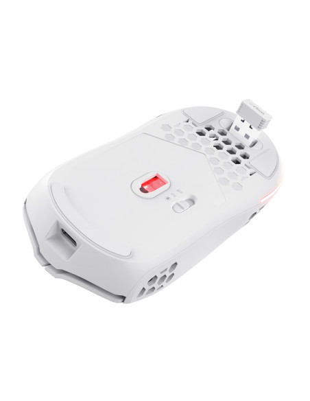 Trust GXT 929 Helox ratón Juego mano derecha RF inalámbrico Óptico 4800 DPI