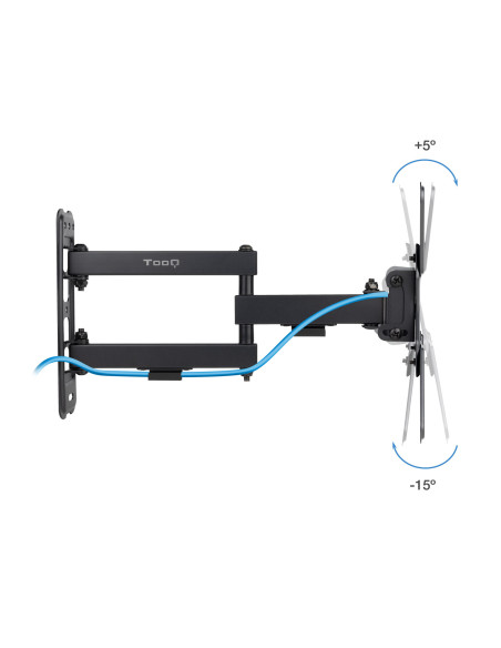 TooQ Soporte de Pared para Pantallas 13"-43", Negro